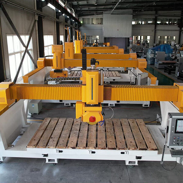 5–осевой мостовой станок Wanlong CNC-5 LITE в компании Каменный блеск